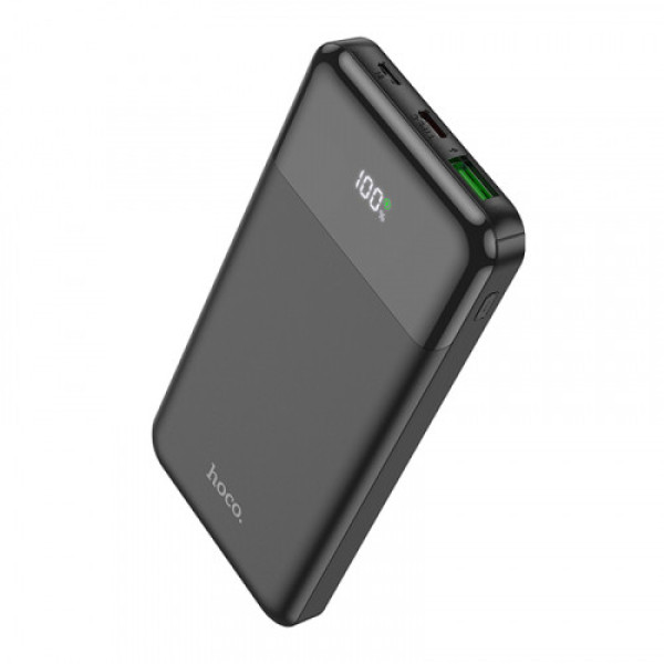 Зовнішній акумулятор (Power bank) Hoco J102 Cool figure PD20W+QC3.0 на 10000 mAh (Чорний)