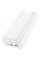 Зовнішній акумулятор (Power bank) Hoco J101B 30000mAh 22.5W 3.0/PD (Білий)