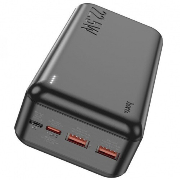 Зовнішній акумулятор (Power bank) Hoco J101B 30000mAh 22.5W 3.0/PD (Чорний)