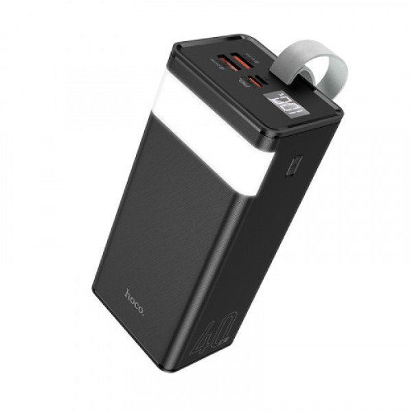 Зовнішній акумулятор (Power bank) Hoco J86 Powermaster 22.5W fully compatible на 40000mAh (Чорний)