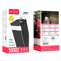 Зовнішній акумулятор (Power bank) Hoco J86A Powermaster 22.5W fully compatible на 50000mAh (Чорний)