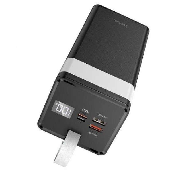 Зовнішній акумулятор (Power bank) Hoco J86A Powermaster 22.5W fully compatible на 50000mAh (Чорний)