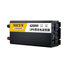 Інвертор перетворювач напруги Nicun SFX24-220 (4200W DC 24V - AC 220V)
