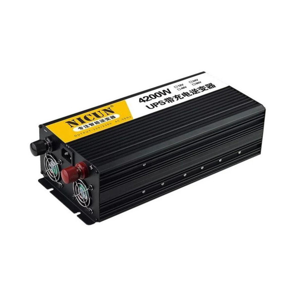 Інвертор перетворювач напруги Nicun SFX24-220 (4200W DC 24V - AC 220V)