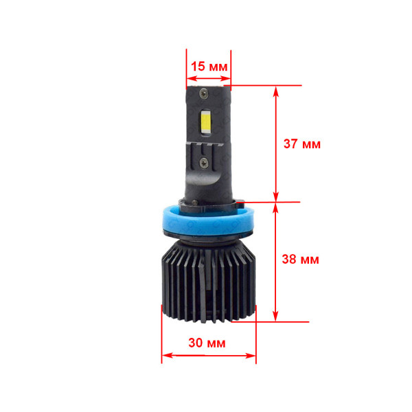 Світлодіодна лампа Cyclone LED H11 6000K TYPE 45 (1шт)