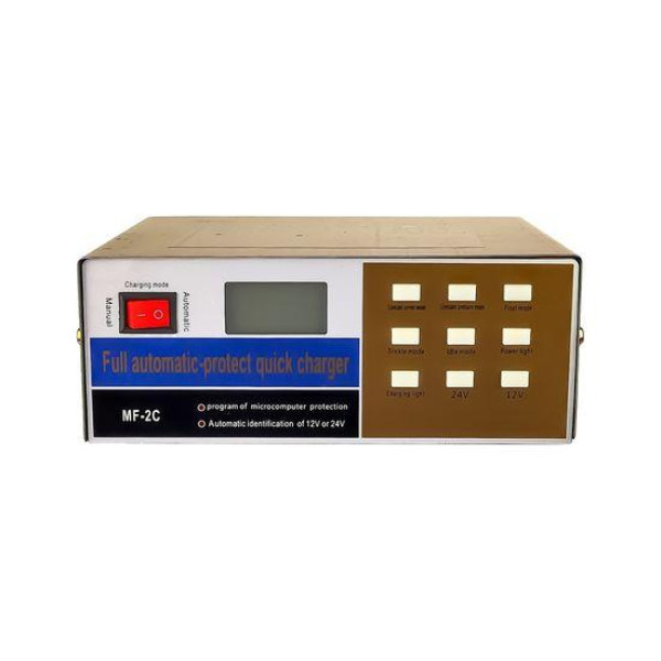 Розумний зарядний пристрій MF-2C 12V | 24V 15А 200W для гелевих, кислотних, AGM акумуляторів