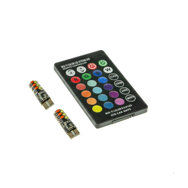 Світлодіодна лампа Cyclone T10-086 RGB COB-12 12V