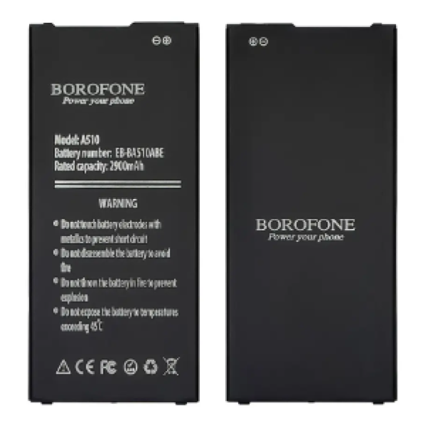 Аккумулятор (АКБ) Borofone EB-BA510ABE для Samsung A510 Galaxy A5 (2016)