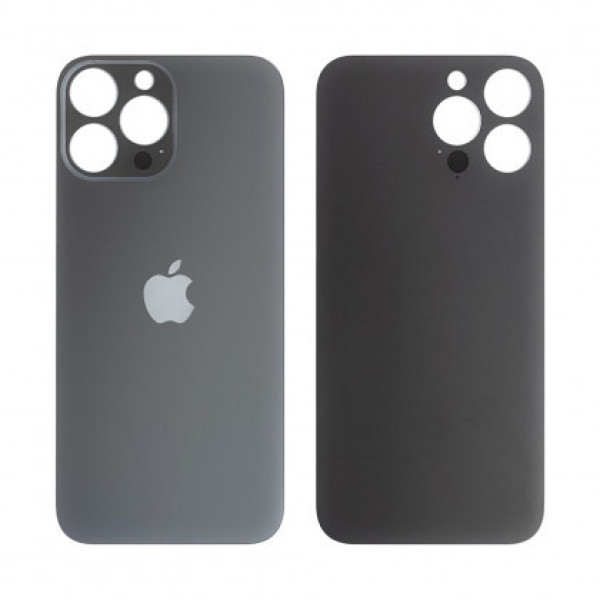 Задняя крышка Apple iPhone 13 Pro Max с большим вырезом под камеру (Серая) Оригинал Китай