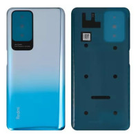 Задняя крышка для Xiaomi Redmi 10 (Голубая) Оригинал Китай