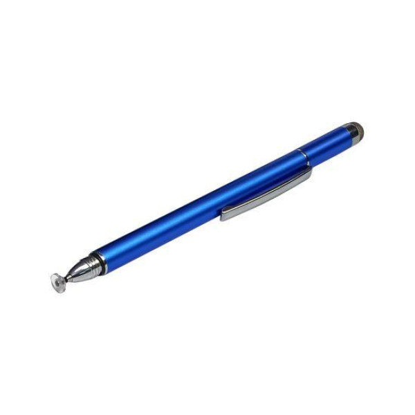 Стилус ёмкостный высокоточный Jot Pro со съемной микро-волоконной насадкой алюминиевый (Синий)