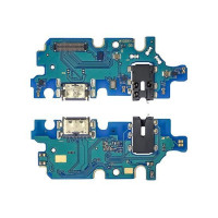 Роз'єм зарядки (нижня плата) Samsung A135 Galaxy A13 на платі з мікрофоном та компонентами