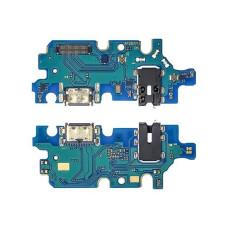 Разъем зарядки (нижняя плата) Samsung A135 Galaxy A13 на плате с микрофоном и компонентами