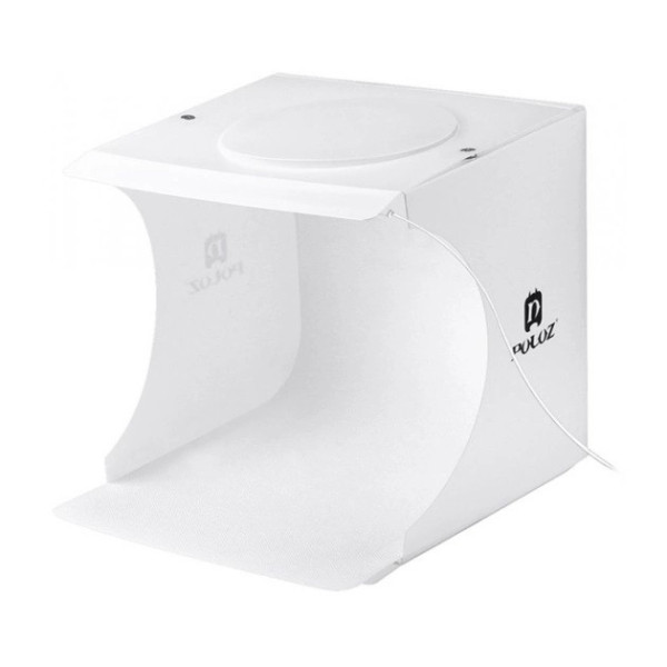 Лайткуб (фотобокс) Puluz PU5021 LED (24 х 23 х 22 см) Білий