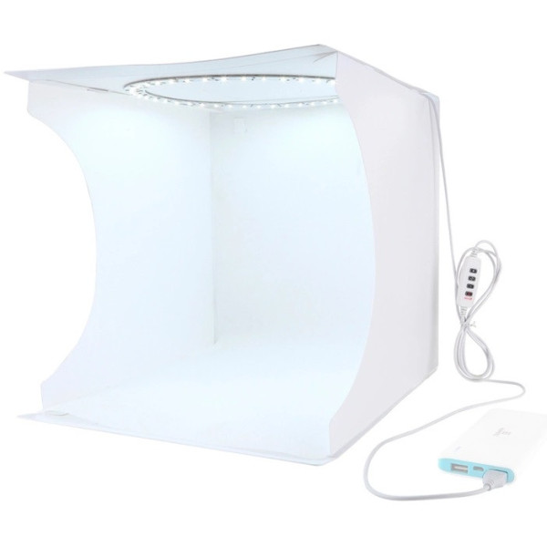 Лайткуб (фотобокс) Puluz PU5030 LED (31 х 31 х 32 см) Білий