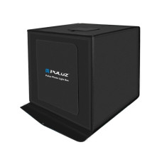 Лайткуб (фотобокс) Puluz PU5060 у комплекті з 2 LED панелями (60 х 60 х 60 см) Чорний