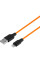 Патч-корд литий UTP RJ45 кат. 5Е 1 м (жовтий)