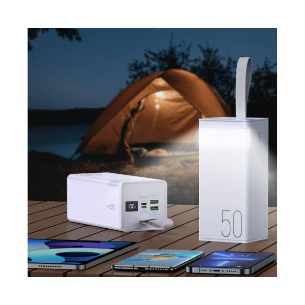Зовнішній акумулятор (Power bank) Remax RPP-321 (50000mAh) Білий