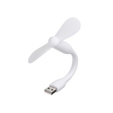 Портативный мобильный вентилятор USB (Белый)