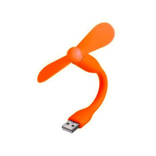 Портативный мобильный вентилятор USB (Оранжевый)