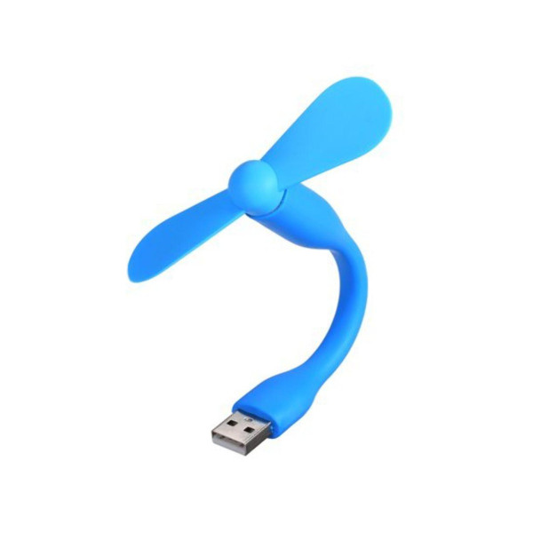 Портативный мобильный вентилятор USB (Синий)