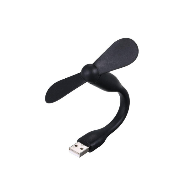Портативный мобильный вентилятор USB (Черный)