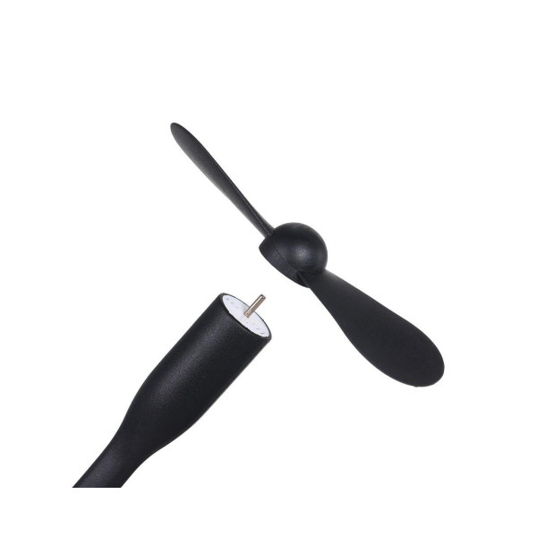 Портативный мобильный вентилятор USB (Черный)