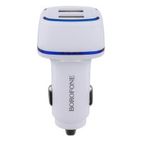 Автомобільний Зарядний Пристрій Borofone BZ14 2USB 2.4A
