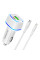 Автомобильное зарядное устройство Borofone BZ14A PD20W+QC3.0 Type-C to Lightning 3A