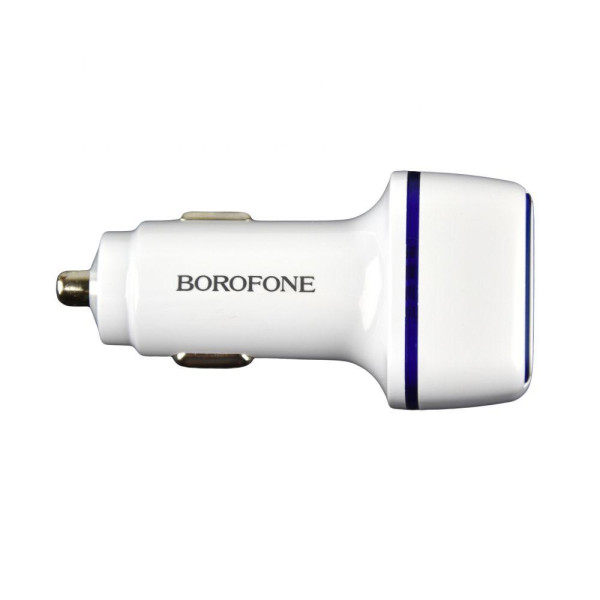 Автомобильное зарядное устройство Borofone BZ14A PD20W+QC3.0 Type-C to Type-C 3A