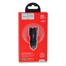 Автомобильное Зарядное Устройство Hoco NZ3 Dual Port PD QC 3.0 40W