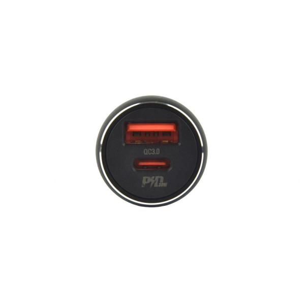 Автомобильное Зарядное Устройство Hoco NZ5 Smooth road PD30W+QC3.0