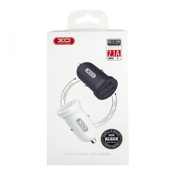 Автомобильное Зарядное Устройство XO-CC18 Dual USB