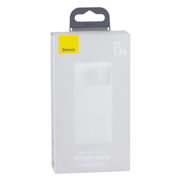 Універсальна Мобільна Батарея Baseus PPDML-J Bipow 15W 20000 mAh