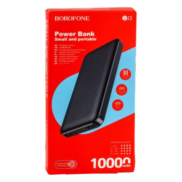 Універсальна Мобільна Батарея BJ3 Minimalist 10000 mAh