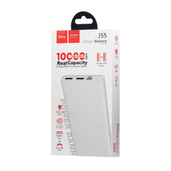 Універсальна Мобільна Батарея Hoco J55 Neoteric Mobile 10000 mAh