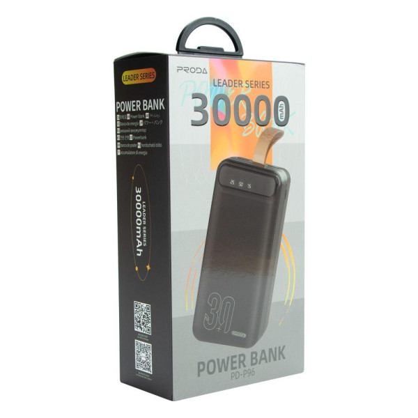 Універсальна Мобільна Батарея Remax Proda PD-P96 Leading series 30000 mAh