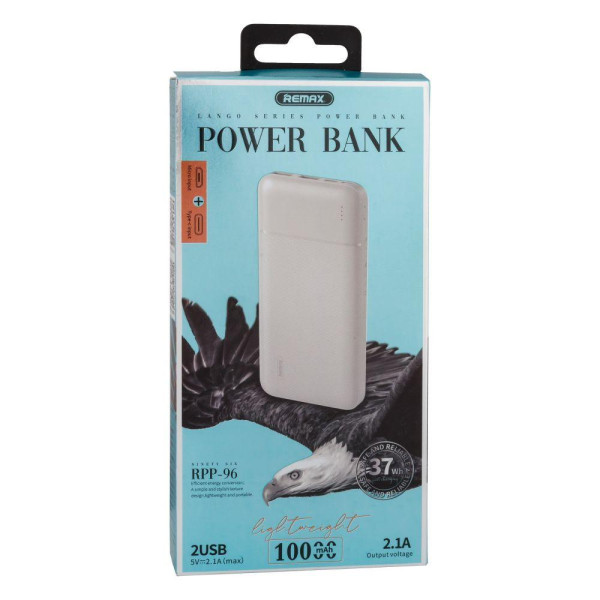 Універсальна Мобільна Батарея Remax RPP-96 Lango series 10000 mAh