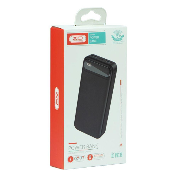 Універсальна Мобільна Батарея XO PR136 20000 mAh