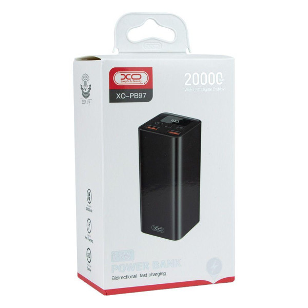Універсальна Мобільна Батарея XO PB97 65W 20000 mAh