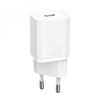 Мережевий Зарядний Пристрій Baseus PD+Lightning 20W TZCCSUP-B