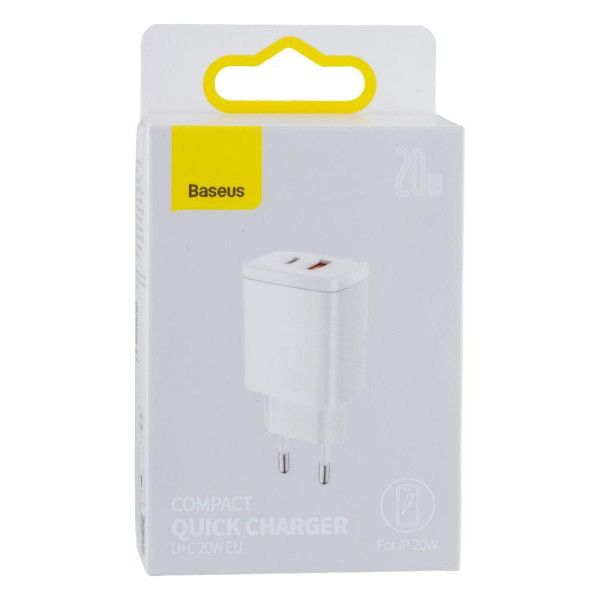 Мережевий Зарядний Пристрій Baseus PD+QC3.0 3A CCXJ-B