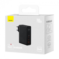 Мережевий Зарядний Пристрій Baseus GaN5 PRO 140W+Cable Type-C to Type-C 240W CCGP1002