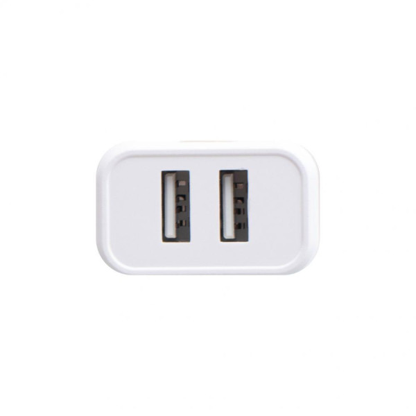 Мережевий Зарядний Пристрій Borofone BA37A 2USB 2.4A 12W