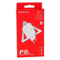 Мережевий Зарядний Пристрій Borofone BA57A PD 20W 3А