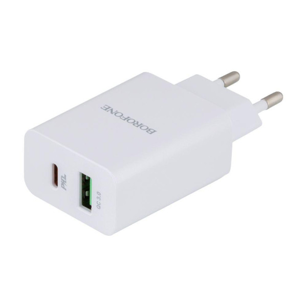 Мережевий Зарядний Пристрій Borofone BA56A PD 20W + QC3.0