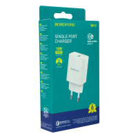 Мережевий Зарядний Пристрій Borofone BN5 18W QC3.0