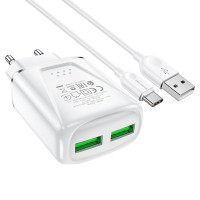 Мережевий Зарядний Пристрій Borofone BA54A QC3.0 18W Type-C