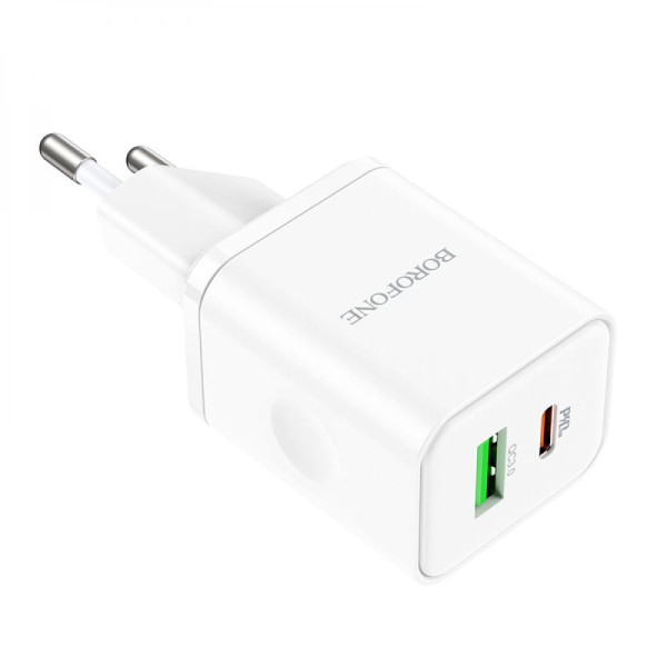 Сетевое Зарядное Устройство Borofone BN7 PD20W+QC3.0