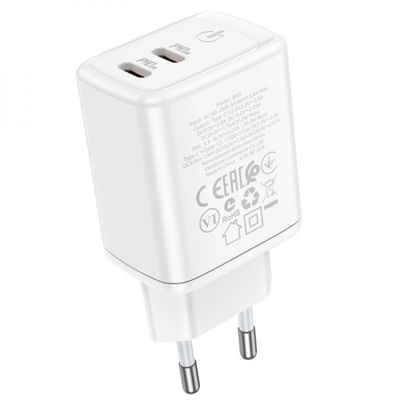 Сетевое Зарядное Устройство Borofone BN9 Reacher PD/QC 35W